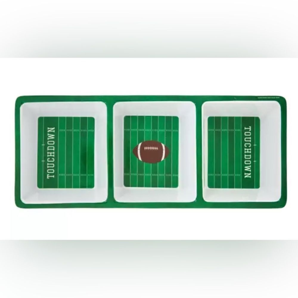 🏈🏈🏈 Football Field Divided Tray